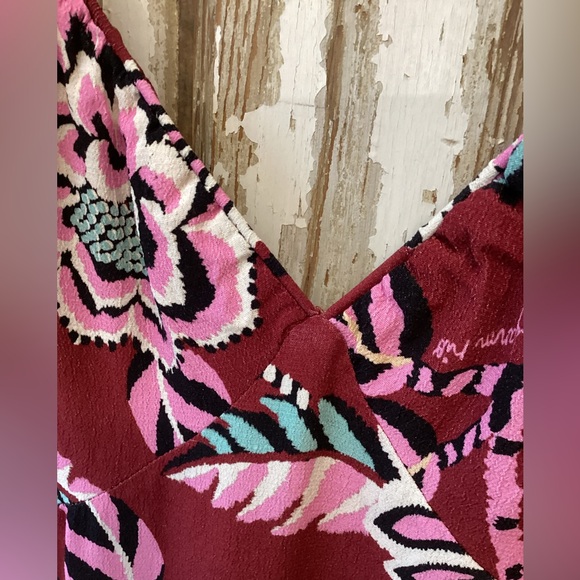 FARM Rio Pineapple Inspiration Gathered Dress  - M - Picture 16 of 16